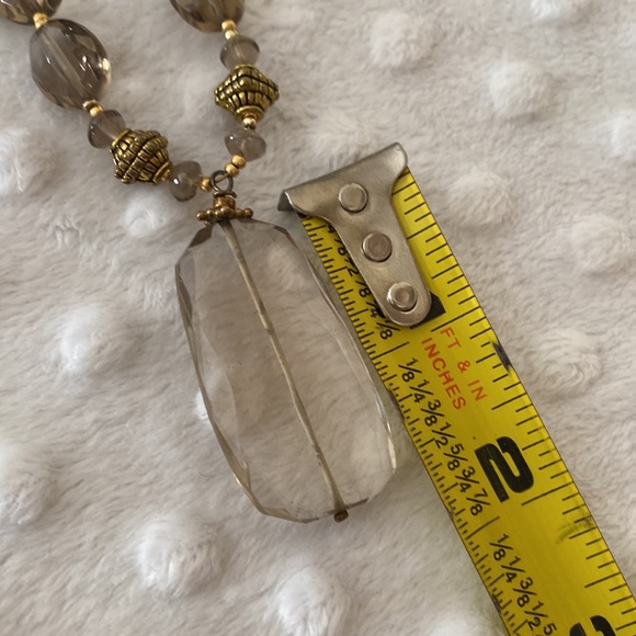 Reserved trade Genuine Smokey Quartz Necklace - Picture 9 of 9